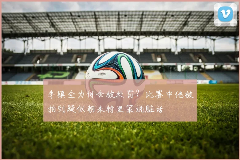 李镇全为何会被处罚？比赛中他被拍到疑似朝米特里策说脏话