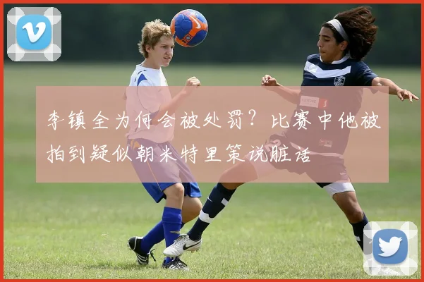 李镇全为何会被处罚？比赛中他被拍到疑似朝米特里策说脏话